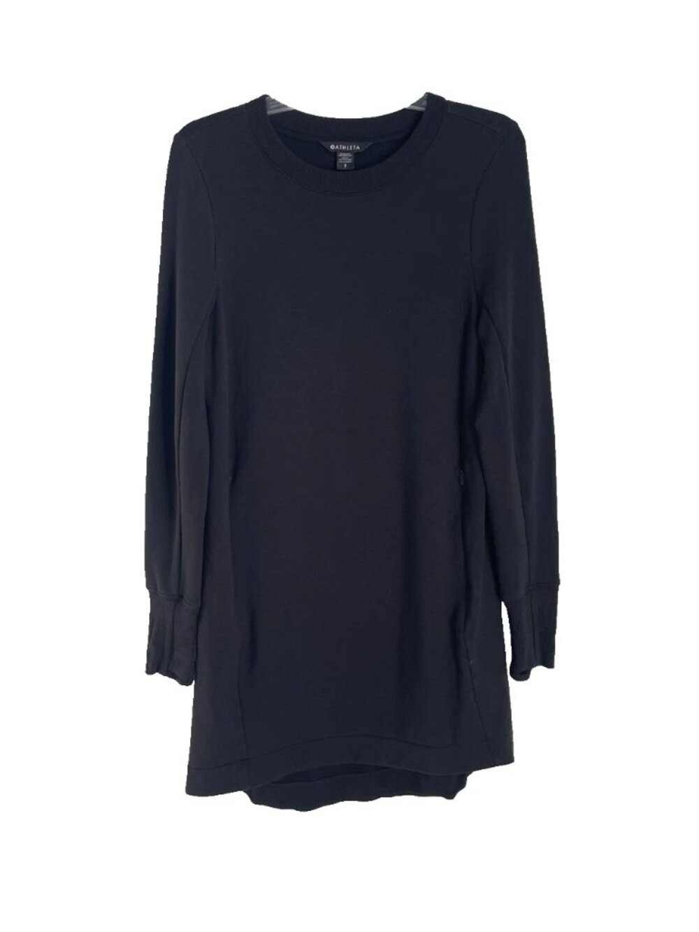 Athleta Coastal Luxe Sweatshirt Dress Fleece Athletic Women's